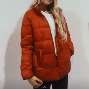 Red jacket